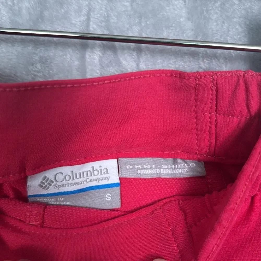 Columbia Pink Fuchsia Bermuda Shorts Girl Size Small